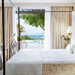 Dream Villa Senior Private Pool Separate master bedroom with four poster king size bed